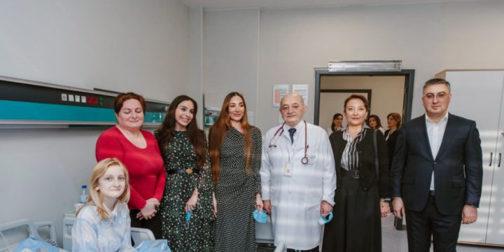 Leyla Əliyeva və Arzu Əliyeva “Leyla Medical Center”in Pediatriya Mərkəzində olublar