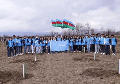 IDEA Tovuz və Goranboyda kütləvi ağacəkmə aksiyası təşkil edib