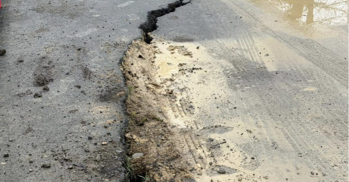 Sabunçuda yolda baş verən çökmə ilə bağlı rəsmi açıqlama