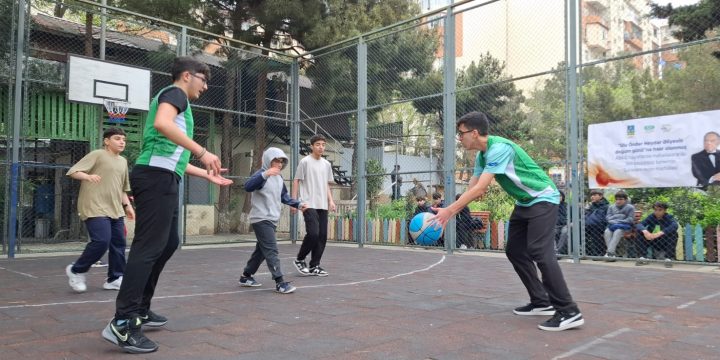 Paytaxtın abad məhəllələrində basketbol yarışları keçirilir