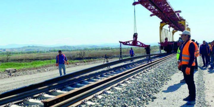 Horadiz–Ağbənd dəmir yolu xəttinin tamamlanma tarixi açıqlanıb