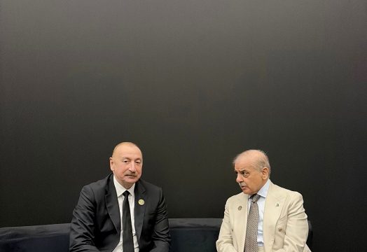 Prezident İlham Əliyev Antalya Diplomatiya Forumu çərçivəsində Pakistanın Baş naziri ilə görüşüb