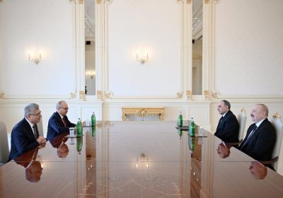 Prezident İlham Əliyev Türkiyə Ali Məhkəməsinin Baş prokurorunu qəbul edib