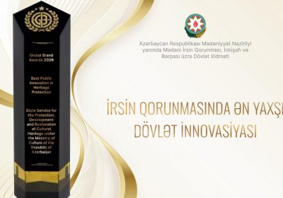 Azərbaycan mədəni irs sahəsində qlobal innovasiya liderləri sırasında yer aldı