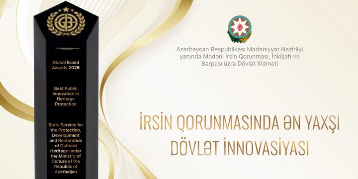 Azərbaycan mədəni irs sahəsində qlobal innovasiya liderləri sırasında yer aldı