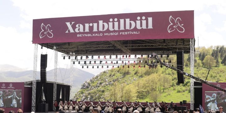Şuşada “Xarıbülbül” Beynəlxalq Musiqi Festivalının möhtəşəm açılışı keçirilib