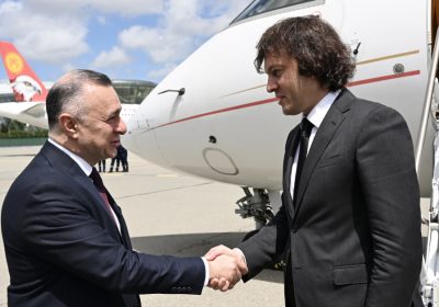 Gürcüstanın Baş naziri Azərbaycana səfərə gəlib
