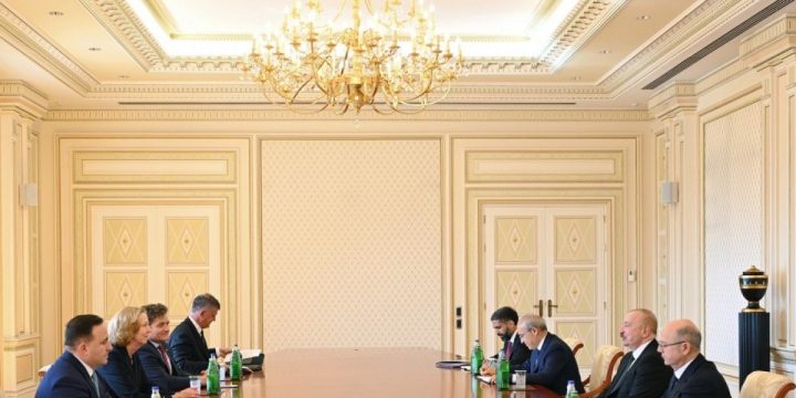 Prezident İlham Əliyev bp şirkətinin baş icraçı direktorunu qəbul edib