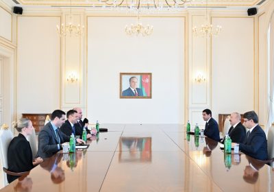Prezident İlham Əliyev Slovakiya Baş nazirinin müavinini qəbul edib