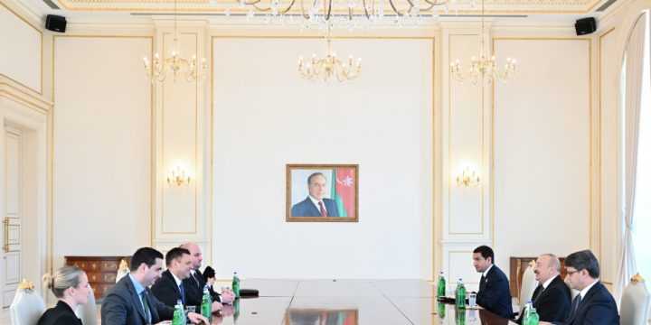 Prezident İlham Əliyev Slovakiya Baş nazirinin müavinini qəbul edib