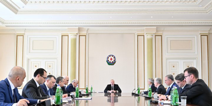 Prezident İlham Əliyevin sədrliyi ilə kənd təsərrüfatı məsələlərinə həsr olunmuş müşavirə keçirilib