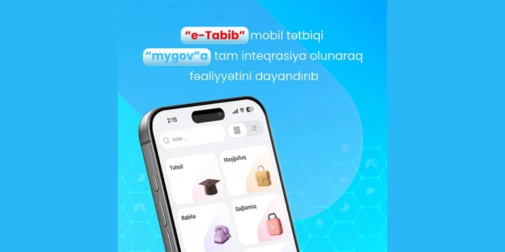 “e-Tabib” “mygov”a tam inteqrasiya olunaraq fəaliyyətini dayandırıb