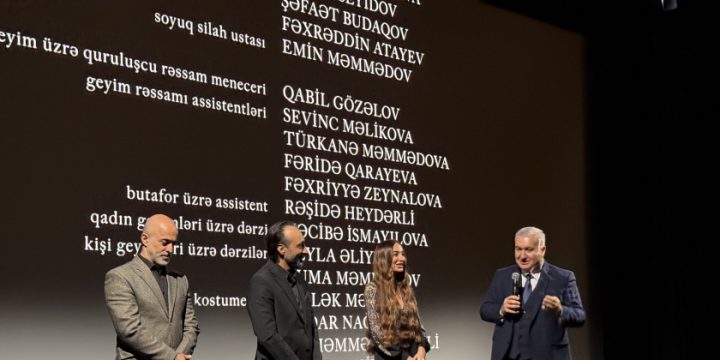 Arzu Əliyeva Londonda “Tağıyev: Neft” bədii filminin təqdimatında iştirak edib
