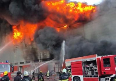 Lökbatandakı yanğının söndürülməsinə 40 texnika, 2 helikopter cəlb olunub