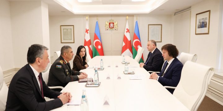 Kobaxidze Zakir Həsənovla regional təhlükəsizlik məsələlərini müzakirə edib
